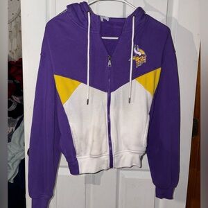 💜 Minnesota Vikings Zip-Up Hoodie | WEAR by Erin Andrews 💛